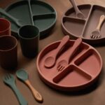 Silicone Suction Plate (Sage)