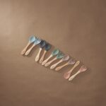 Bamboo Spoon and Fork Set (Sage)