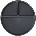 Silicone Suction Plate (Dark Grey)